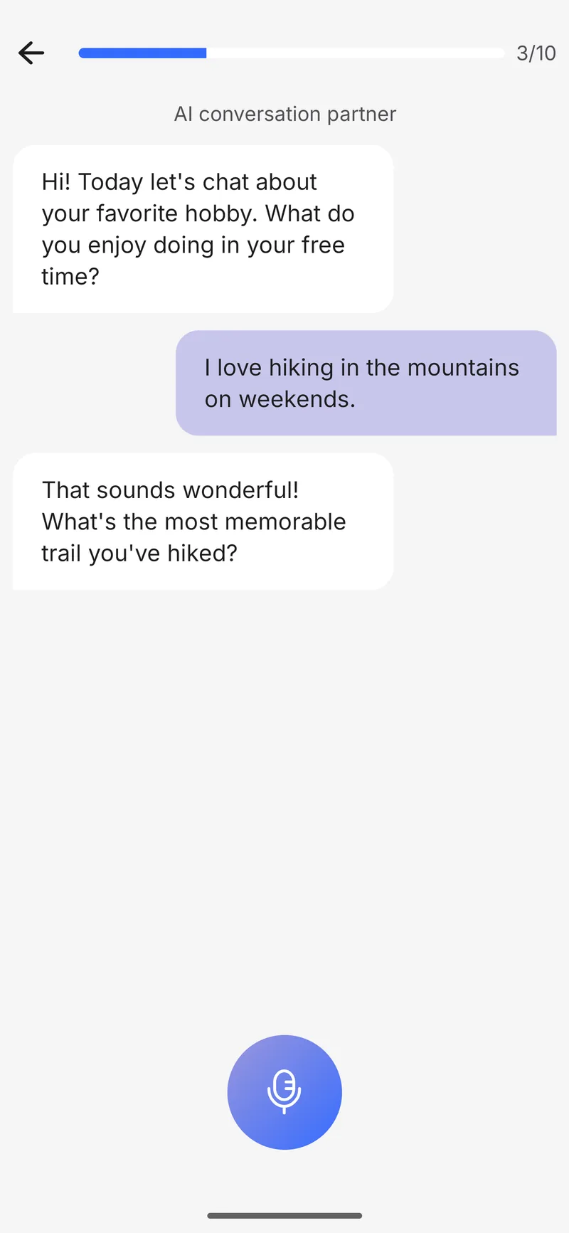 SpeakRight — AI English conversation practice